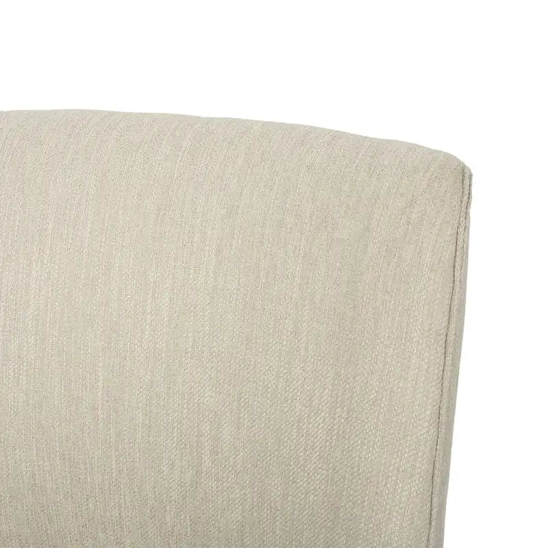 Fabric Upholstered Wood Dining Chairs (Set of 2)