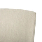 Fabric Upholstered Wood Dining Chairs (Set of 2)