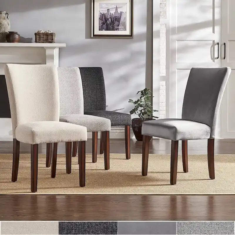 Cannes Upholstered Parson Dining Chair (Set of 2) by 