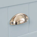 Modern Drawer Dresser for Bedroom,Chest of Dressers with Solid Wood Frame Retro Buffet Sideboard with Shell Handle