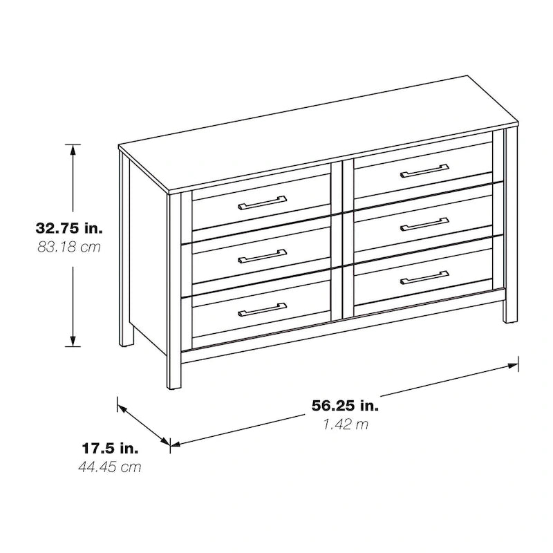 6-Drawer Dresser