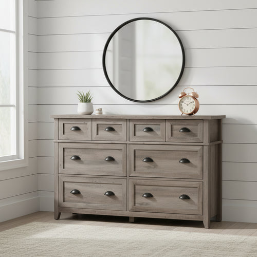  6-Drawer Farmhouse Dresser