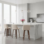  Vallberga 26 Upholstered Counter Stool (Set of 2)