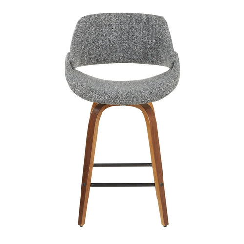  Svellingen 26 Fixed-Height Counter Stool with Square Footrest (Set of 2)