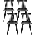 Farmhouse Dining Chairs with Spindle Back - 33.3H x 17.4W x 19.7D