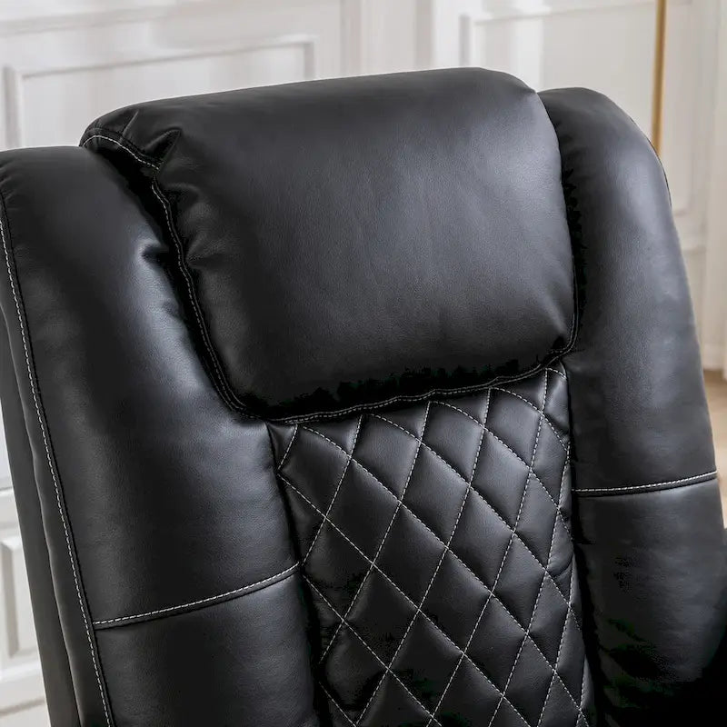 Electric Power Theater Recliner Chair with USB Ports and Cup Holders