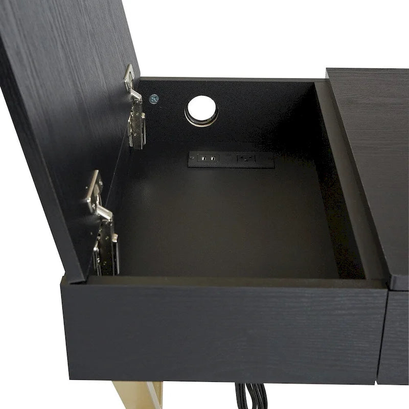 Powered Home Office Desk