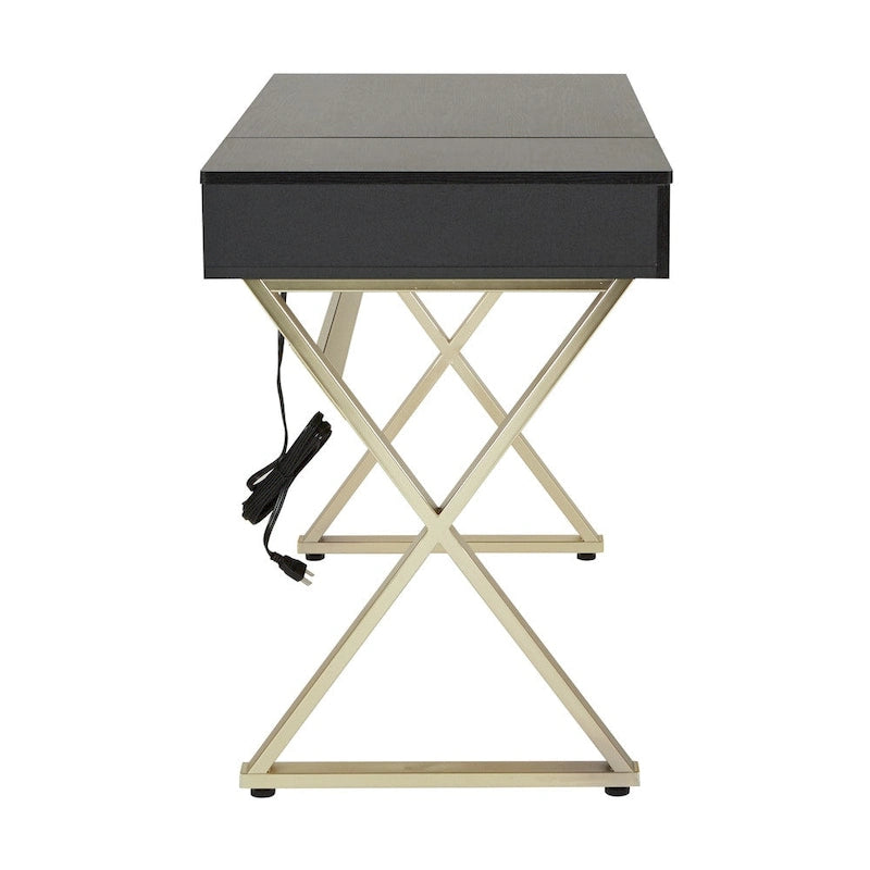 Powered Home Office Desk
