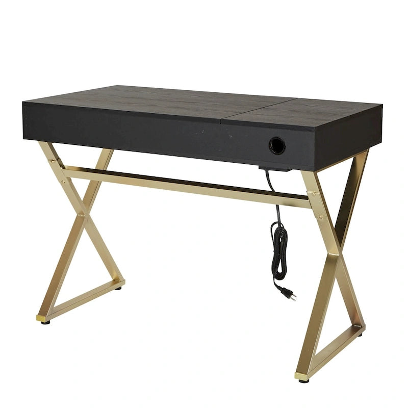 Powered Home Office Desk