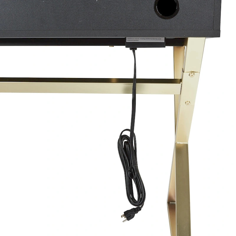 Powered Home Office Desk