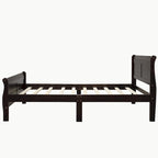 Full Queen Twin Size Wood Platform Bed