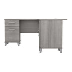 60W L Shaped Desk with Drawers and Storage