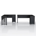 Farmhouse 61-inch L-shape Desk