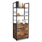 File Cabinet with 2 Drawer and 2 Shelves