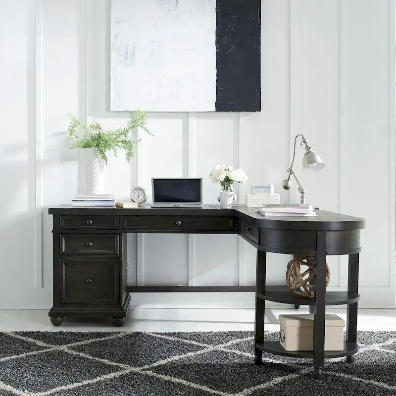 Chalkboard Opt L Shaped Desk Set