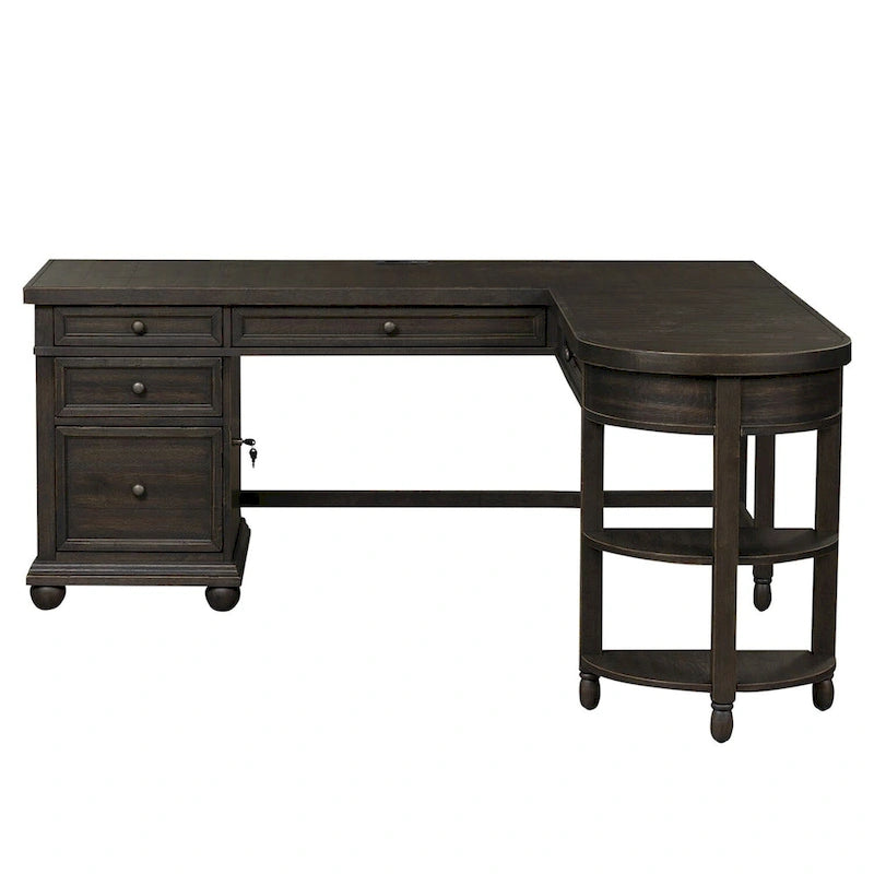 Chalkboard Opt L Shaped Desk Set
