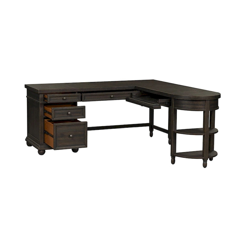 Chalkboard Opt L Shaped Desk Set
