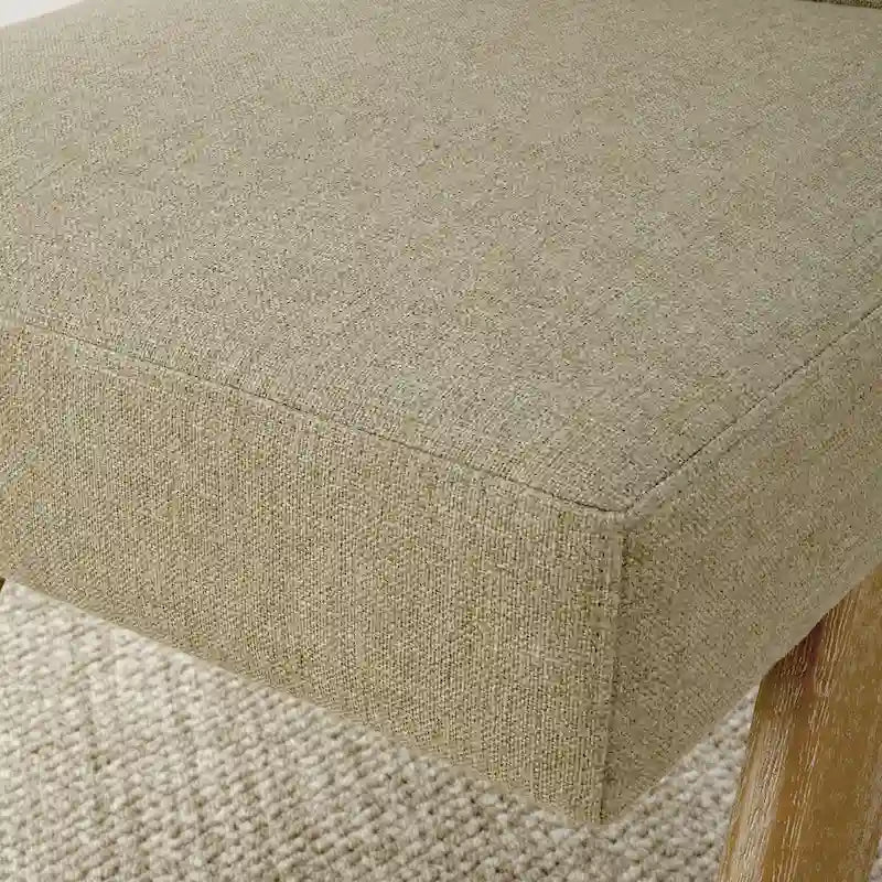 Linen Mid Century Modern Dining Chair