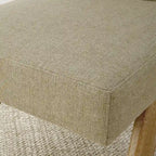 Linen Mid Century Modern Dining Chair