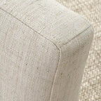 Linen Mid Century Modern Dining Chair