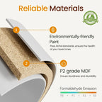 7 - Drawer Dresser with Solid Wood Legs and Painted Finish