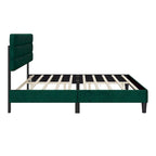King Size Bed Frame with Headboard, Sturdy Platform Bed with Wooden Slats Support and No Box Spring