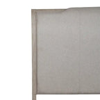 Washed Taupe & Silver Champagne King California Upholstered Bed