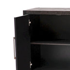 Minimalist Vintage Wooden Sideboard with Solid Pine Wood Legs