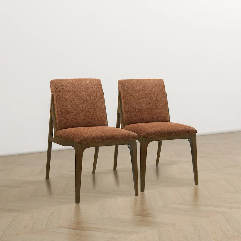 Luxury Modern Solid Wood Dining Chair (Set of 2)