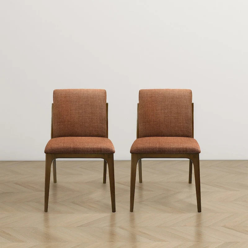 Luxury Modern Solid Wood Dining Chair (Set of 2)