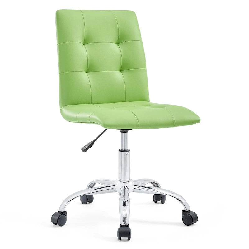 Armless Mid Back Office Chair