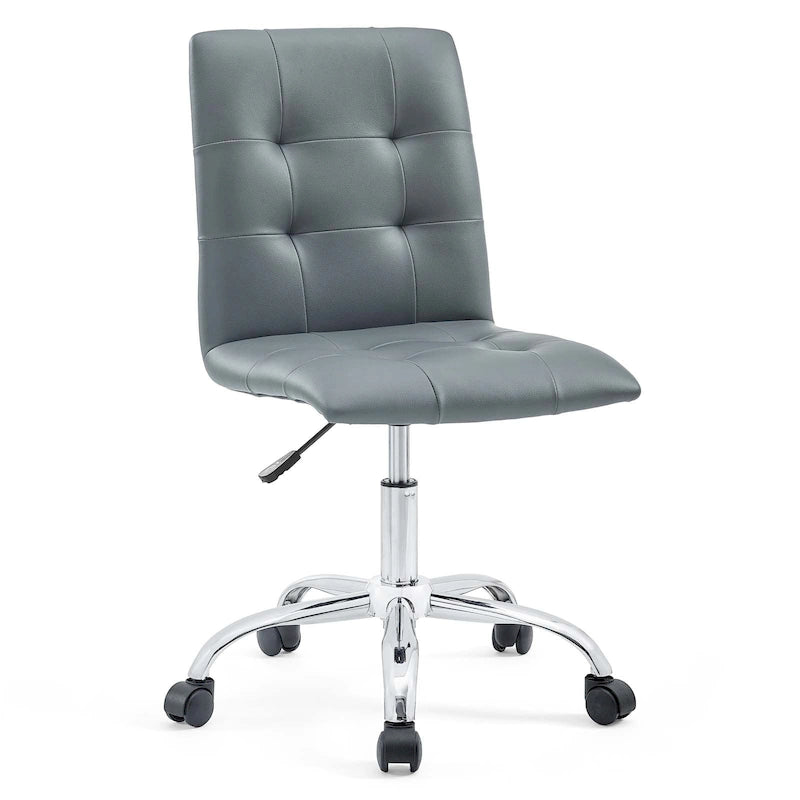 Armless Mid Back Office Chair