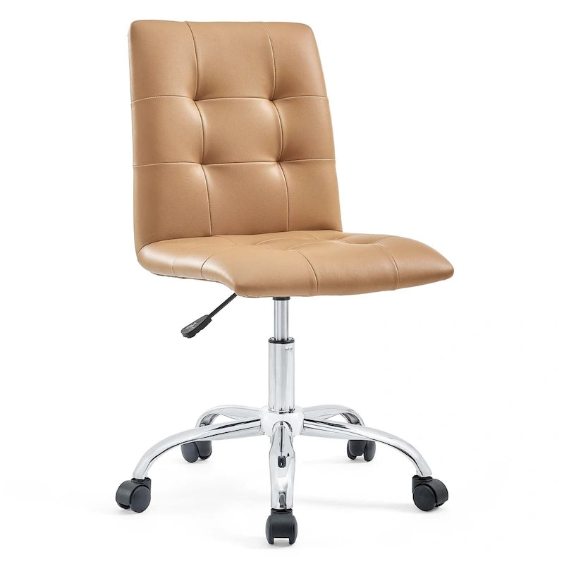 Armless Mid Back Office Chair