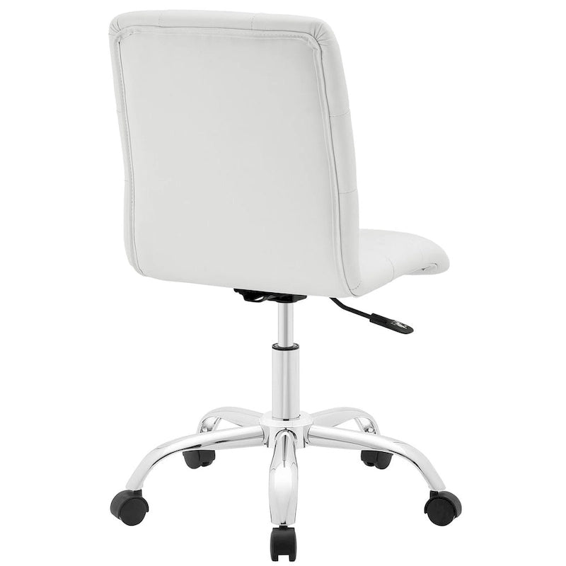 Armless Mid Back Office Chair