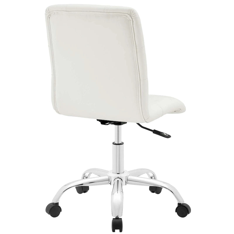 Armless Mid Back Office Chair