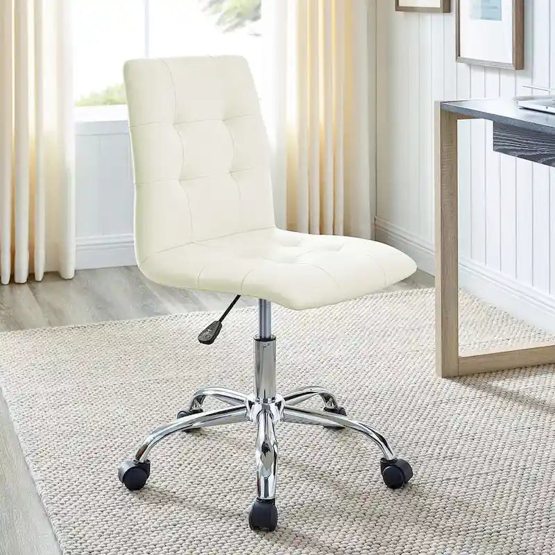 Armless Mid Back Office Chair
