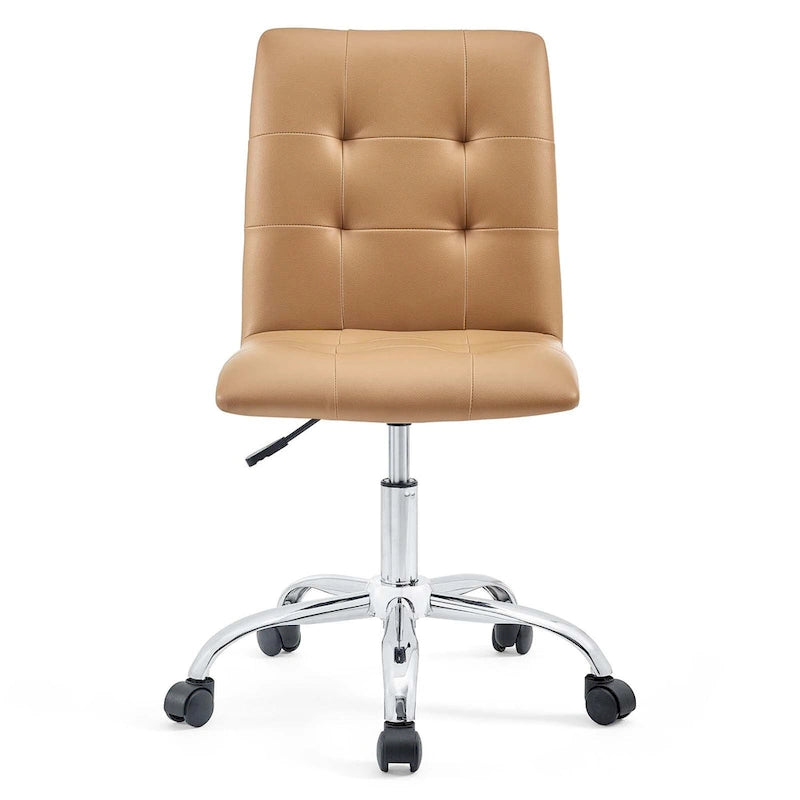Armless Mid Back Office Chair