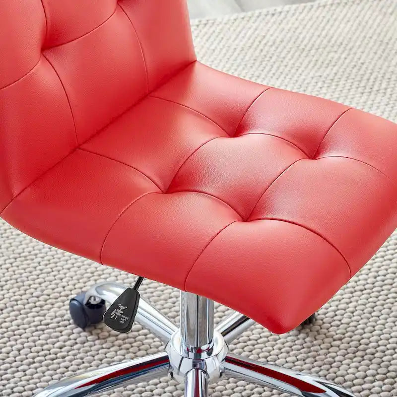 Armless Mid Back Office Chair