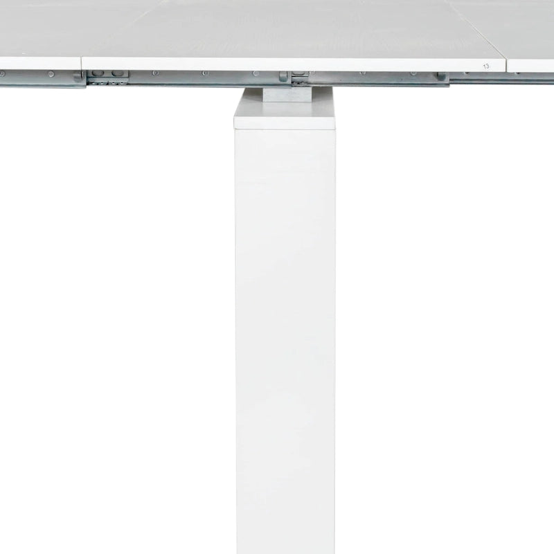 2 in 1 Multifunctional Extendable Console Table Dining Table for 4-8 People with 5 Different Size