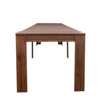2 in 1 Multifunctional Extendable Console Table Dining Table for 4-8 People with 5 Different Size