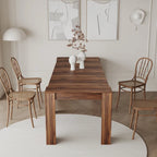 2 in 1 Multifunctional Extendable Console Table Dining Table for 4-8 People with 5 Different Size