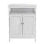 White Freestanding Bathroom Storage Cabinet