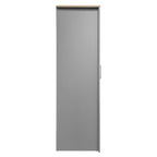 3 Door Storage Wardrobe with Cabinets and 2 Hanging Rods